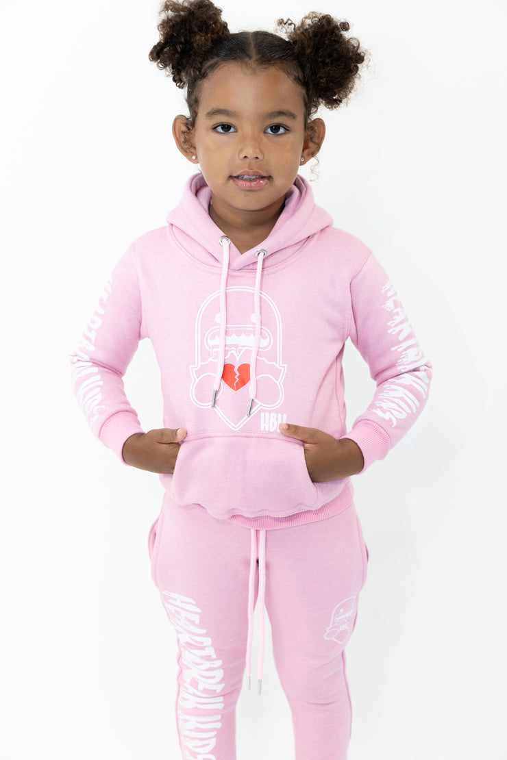 Hbk Monster Sweatsuit - Pink / KID