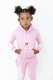 Hbk Monster Sweatsuit - Pink / KID