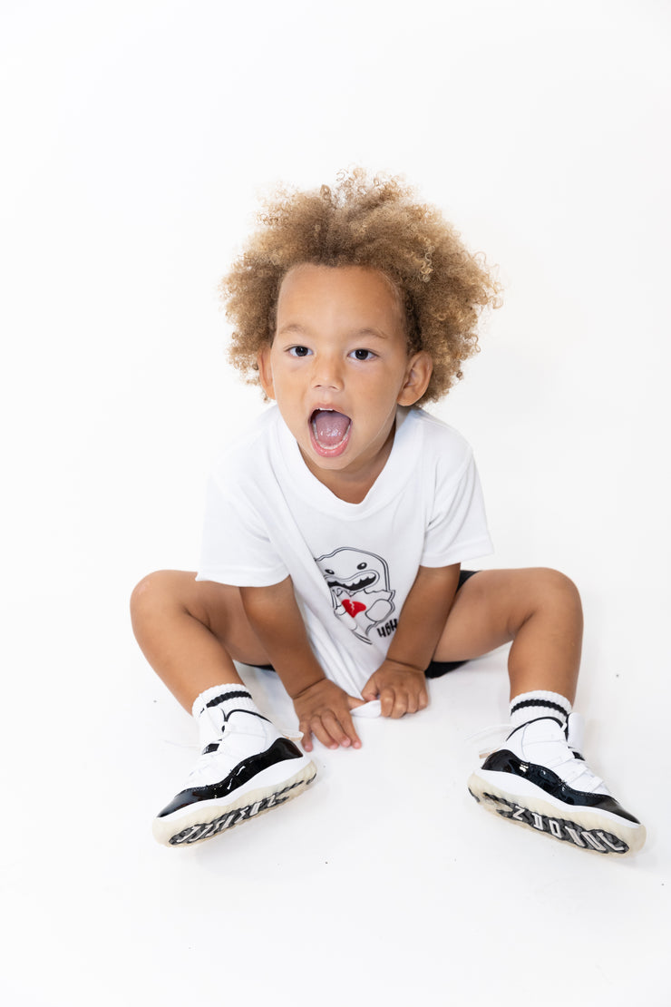 HBK Monster T-Shirt - White / KID