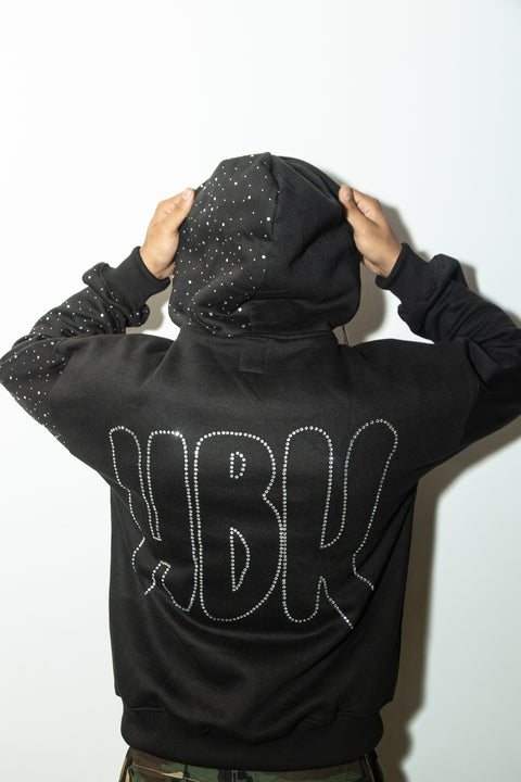 HBK Iced-Out Zip Hoodie