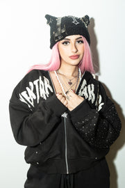 HBK Iced-Out Zip Hoodie