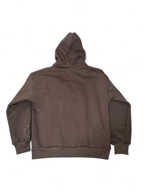 HBK Full Zip-Up Monster Hoodie\ Brown