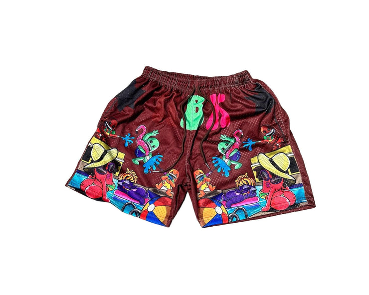 Summer Splash Short - Brown