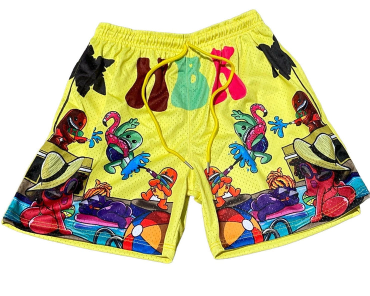 Summer Splash Short - Yellow