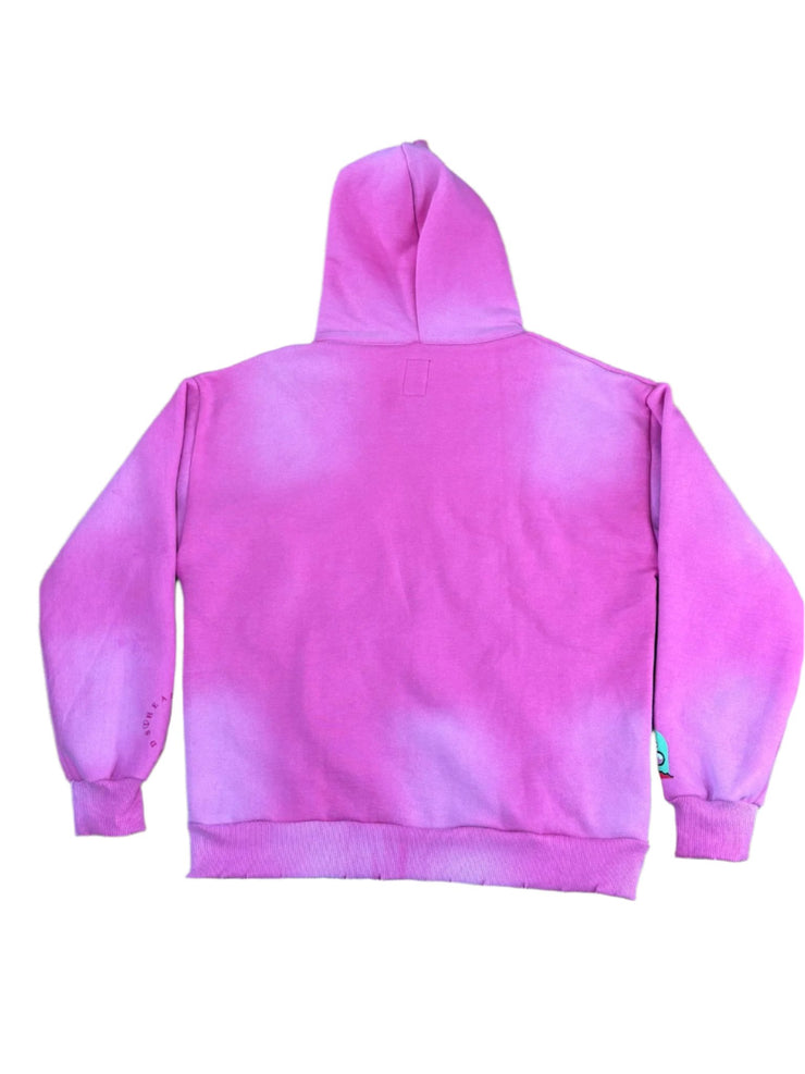 HBK Full Zip-Up Monster Hoodie\ Pink