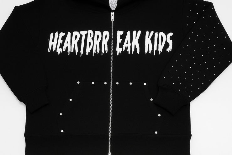 HBK Iced-Out Zip Hoodie