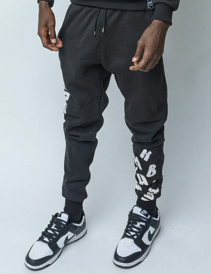 HBK Graffiti Sweatpants (Black)